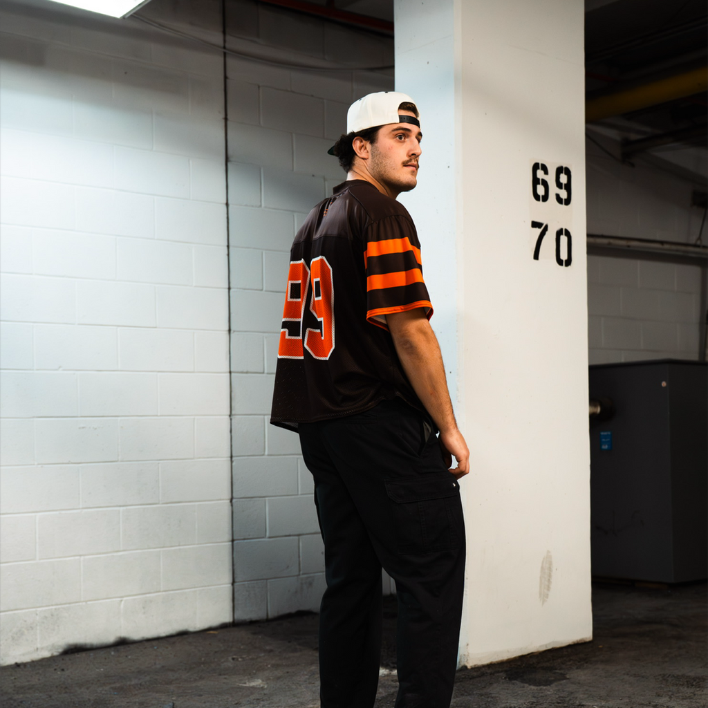 "BROWN" - Boxy Jersey