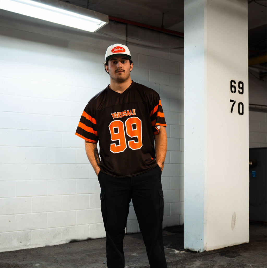 "BROWN" - Boxy Jersey