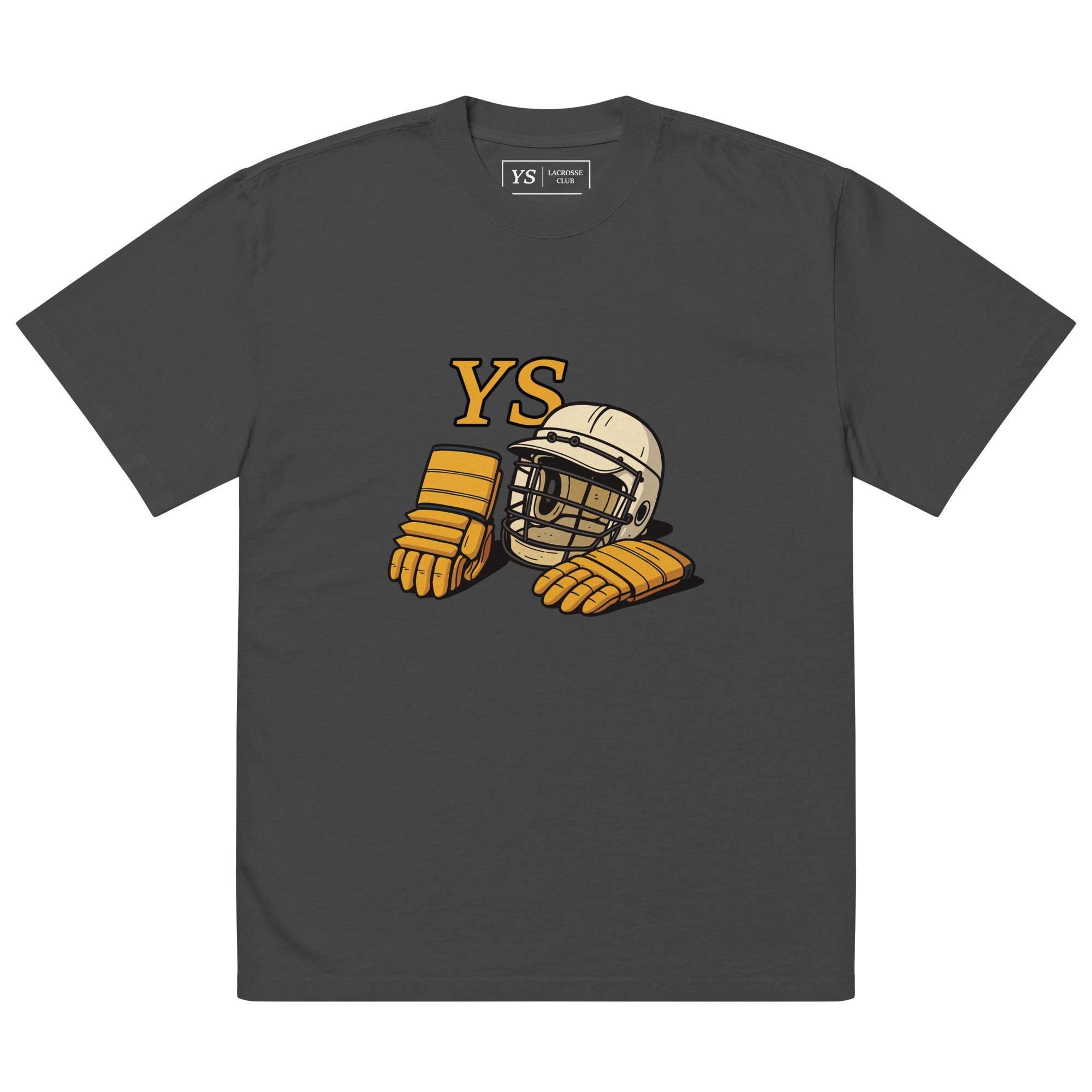 Heritage Tee - YSLCThe Heritage Tee is built to honor the roots of the game — inspired by vintage lacrosse gear worn by the legends who made the sport what it is today. From the boxy fit to the heavyweight cotton, every detail is a nod to old-school tough